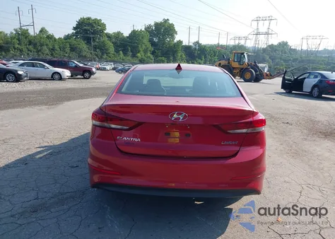 2017 Hyundai Elantra Se/Value/Limited z USA, uszkodzony, nr VIN 5NPD84LF4HH148720
